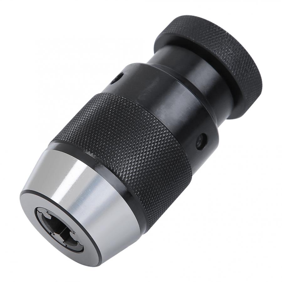 Drill Chuck B18 Lathe Automatic Locking Drill Chuck Self Tighten Drill Chuck CNC Parts 1-16mm