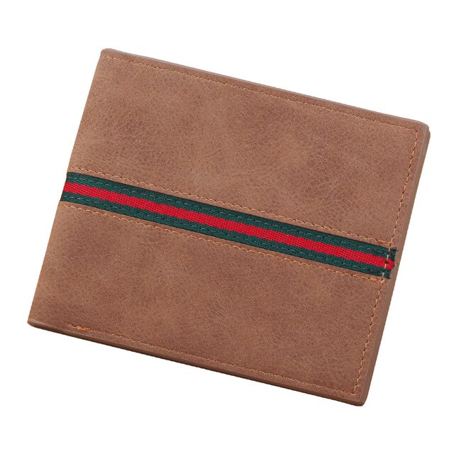 Catei karrui novo masculino curto retro carteira coreano multifuncional horizontal ultra-fino macio carteira local atacado esfrega carteira: 043 Horizontal brown