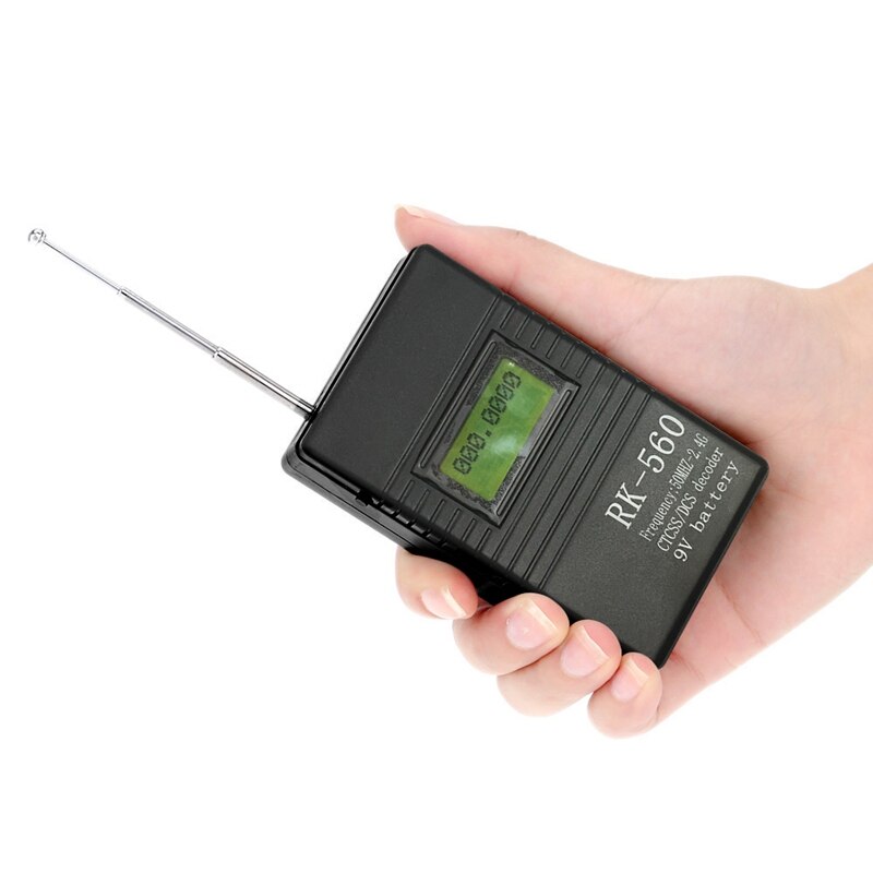 RK-560 Frequency Detector 50MHz-2.4GHz Measurable Frequency Mute