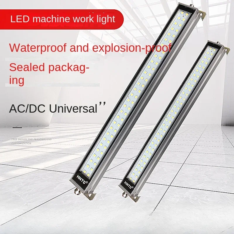 Led Machine Tool Werklamp Waterdicht Olie-proof Explosieveilige Lamp CNC Draaibank Verlichting Lamp 220V 24V Aluminium Led Lampen