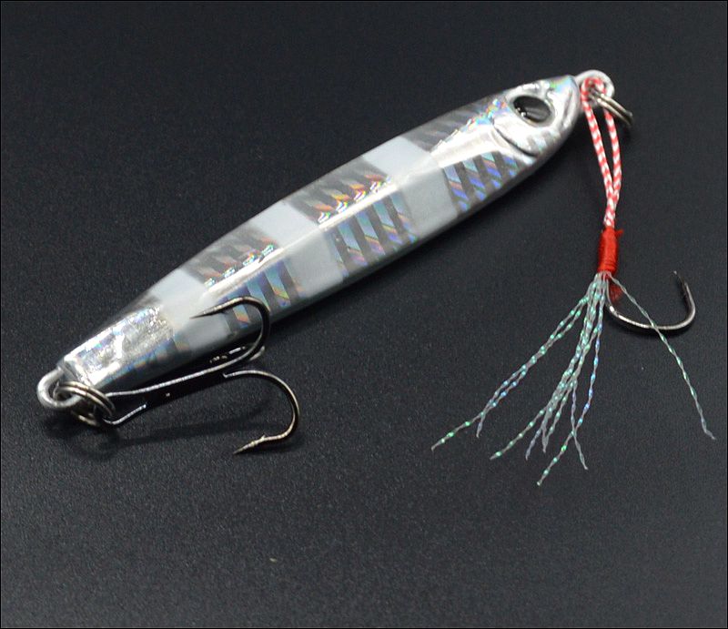 Wldslure 60g saltvand ferskvand støbe bly havabbor jig japan fiskeri jigging lokke med krog
