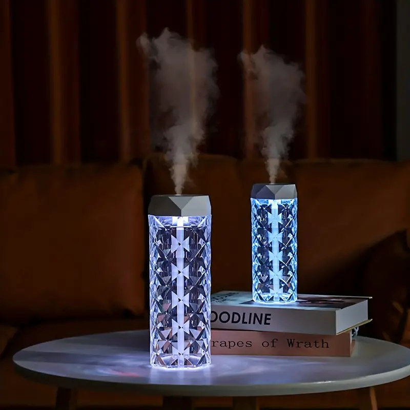 1pc Portable Ultrasonic Oil Diffuser and Air Humidifier - 400ml/Capacity - Perfect for Home, Office, and Gifting - Cute