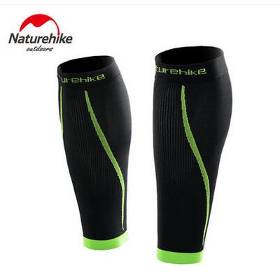 Naturehike stinco protezione da jogging calcio gambali sport ciclismo gamba più caldo gli uomini e le donne calzini di calcio per NH17H003-M: nero / L