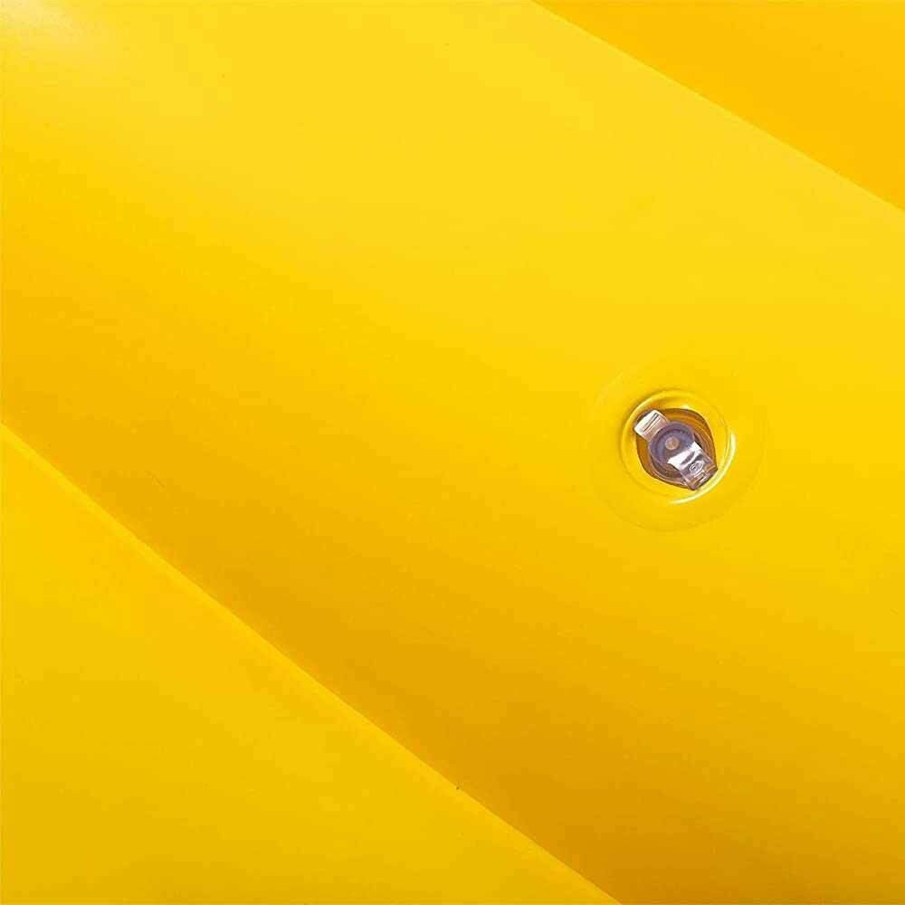 MATERASSINO ISOLA GONFIABILE STAMPA caldo cane PVC cavalla PISCINA 190 X 109 CM