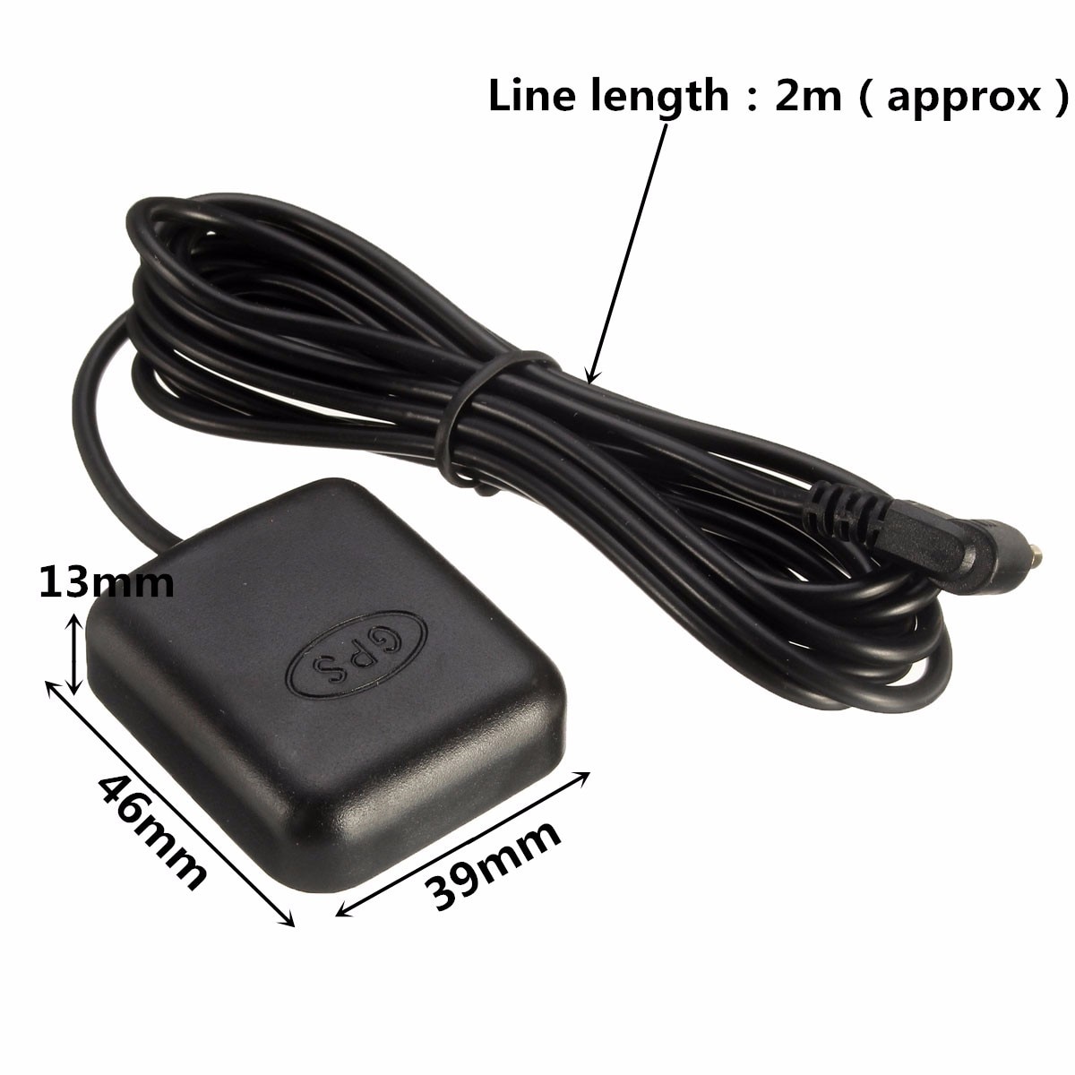 Vehemo Auto DVR Recorder GPS Zubehör Externe Antenne Modul Empfänger 3,5mm Stecker Auto-styling