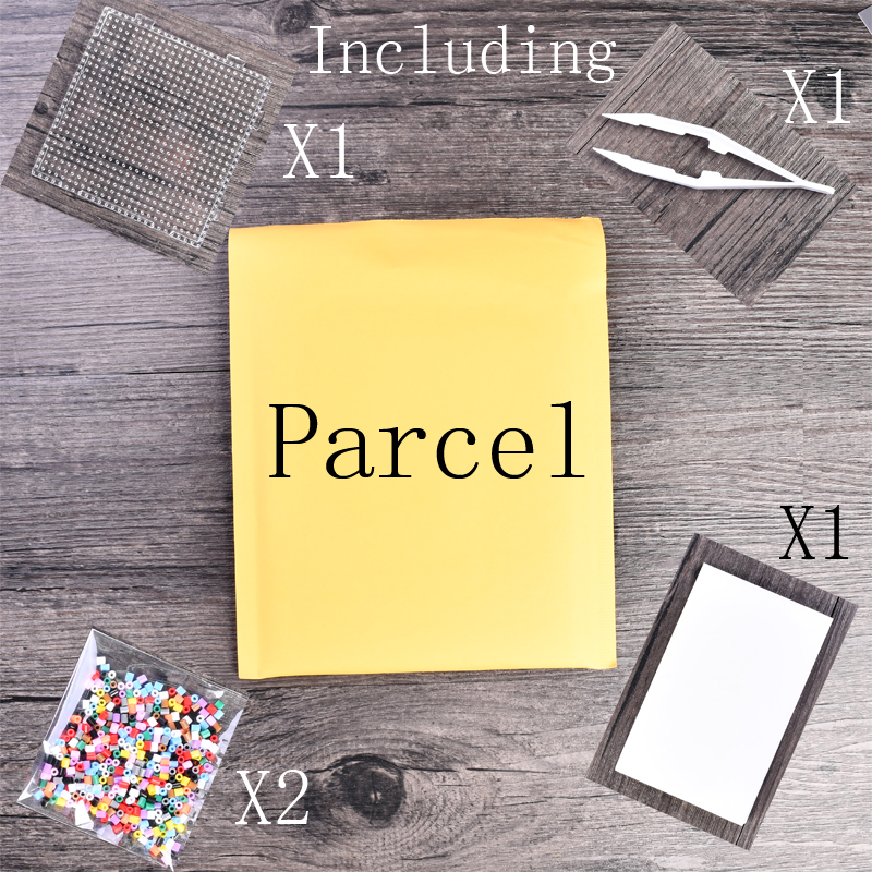 Mini 2.6mm Artkal/Hama/Perler Beads Starting Set DIY Creavity Common Material Small Size Pegboard Toys For Beginner