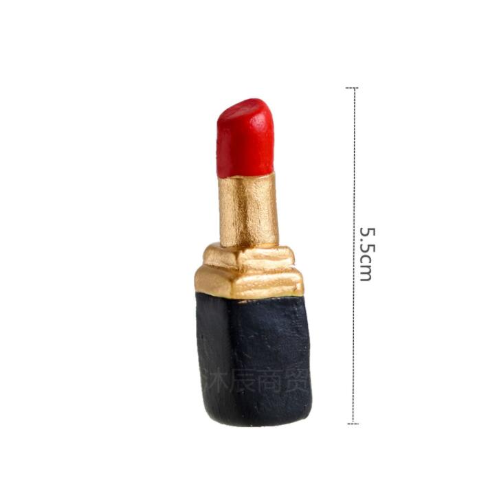 Décoration de gâteau pour filles, maquillage cosmétique, joyeux anniversaire, fête de mariage, enterrement de vie de jeune fille, décoration de Cupcake: Lips-03