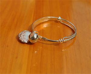 Bébé enfants cloche bracelets & bracelets bracelets bijoux cheville -né infantile garçons filles réglable bébé bracelet Dia 4cm
