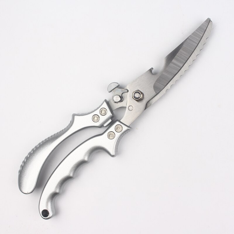 Keuken Schaar Kip Bone Keuken Scharen, Eend Vis Cutter 4Cr Roestvrij Staal Vis Schaar Schaal Schoon Kok Schaar Mes: JD99