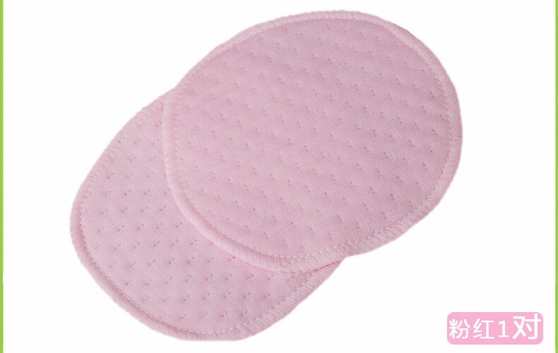 10Pcs 5Pairs Reusable Soft Cotton Absorbent Mom Mother Spill Prevention Breast Feeding Nursing Pads Bra Breast Feeding Washable: Nursing Pads Pink