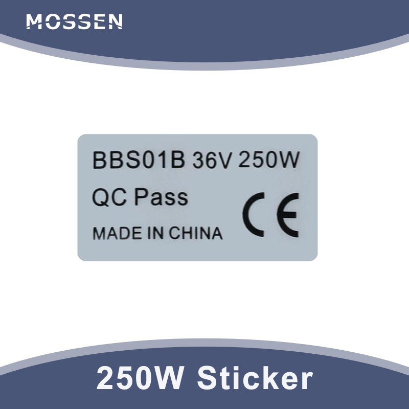 36V 250W silnik typu middrive naklejka zestaw robić konwersji roweru na elektryczny naklejka na piasta koła Dirve eBike silnik