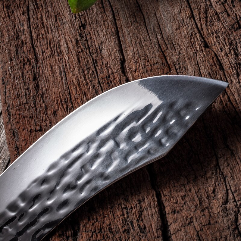 7 "kokskniv smedet rustfrit stål køkkenknive til kød fisk frugtgrøntsager, der skiver spaltekniv