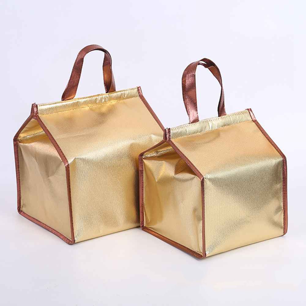 1PC Foldable Multifunction Cake Insulation Bag Waterproof Aluminum Foil Cooler Bag Thermal Box Home kitchen Bag