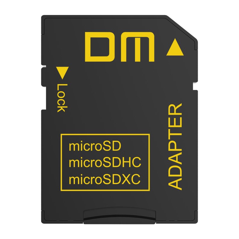 DM SD Adapter SD 2,0 comptabile mit microSD microSDHC microSDXC suport max kapazität zu 2TB