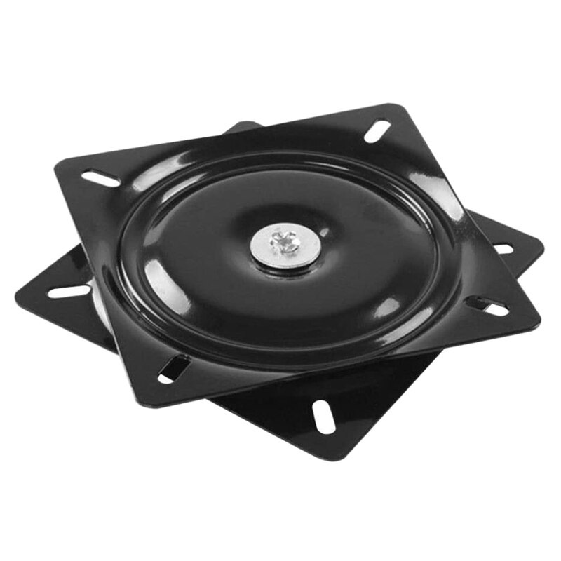 7inch Bar Bearing Stool Swivel Replacement Seat Base Table Furniture Bar Stool Swivel Plate Black