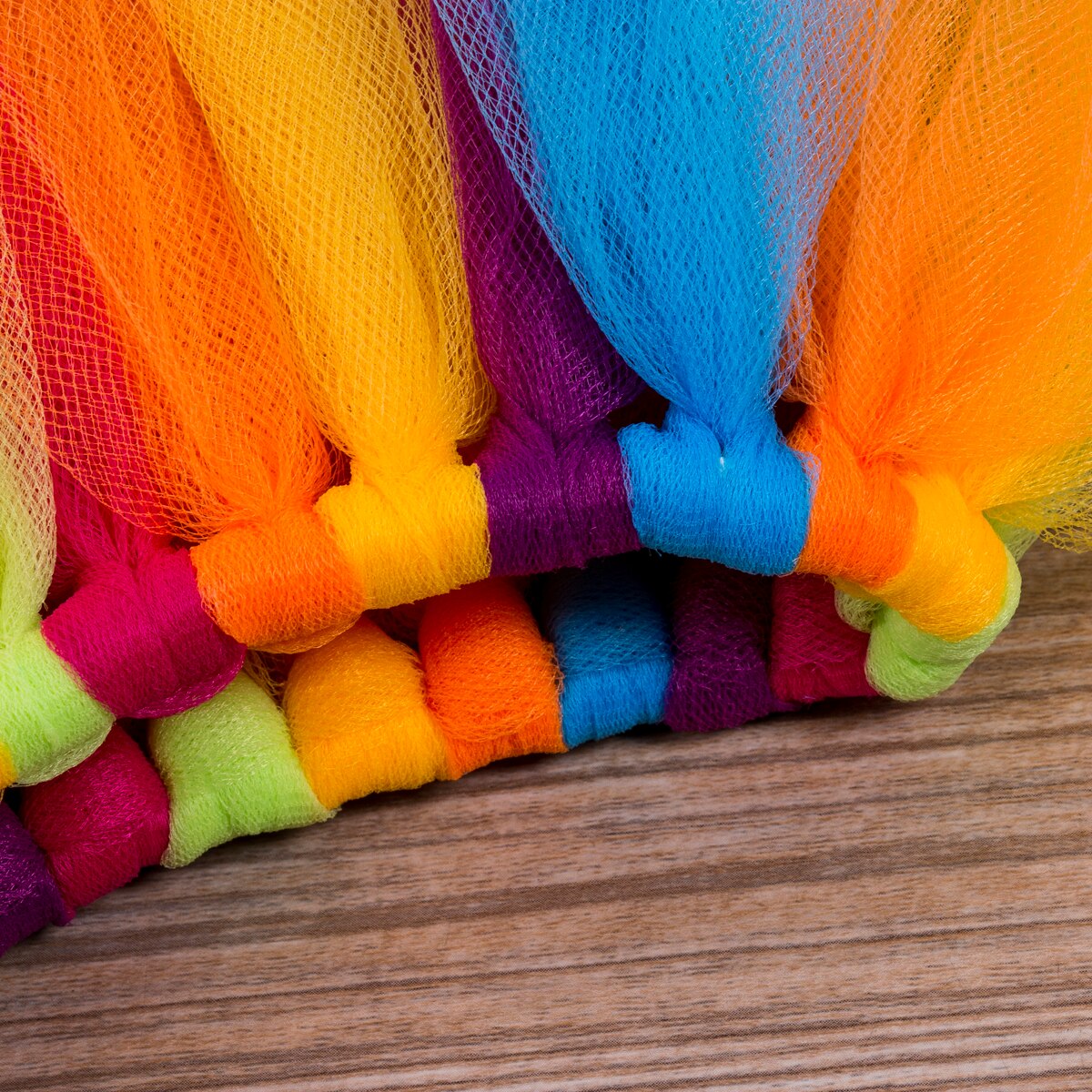 20cm Ballettröckchen Felsen Baby Mädchen Röcke Neugeborene Prinzessin Pettiskirt Party tanzen Regenbogen Tüll Röcke Mädchen Foto Schießen Kostümich