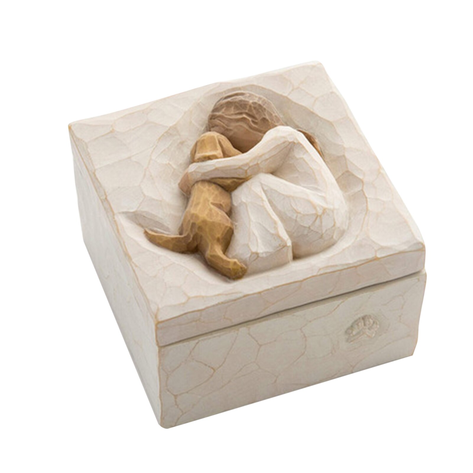 Couple Jewelry Box Unique Modern Valentine's Day Container