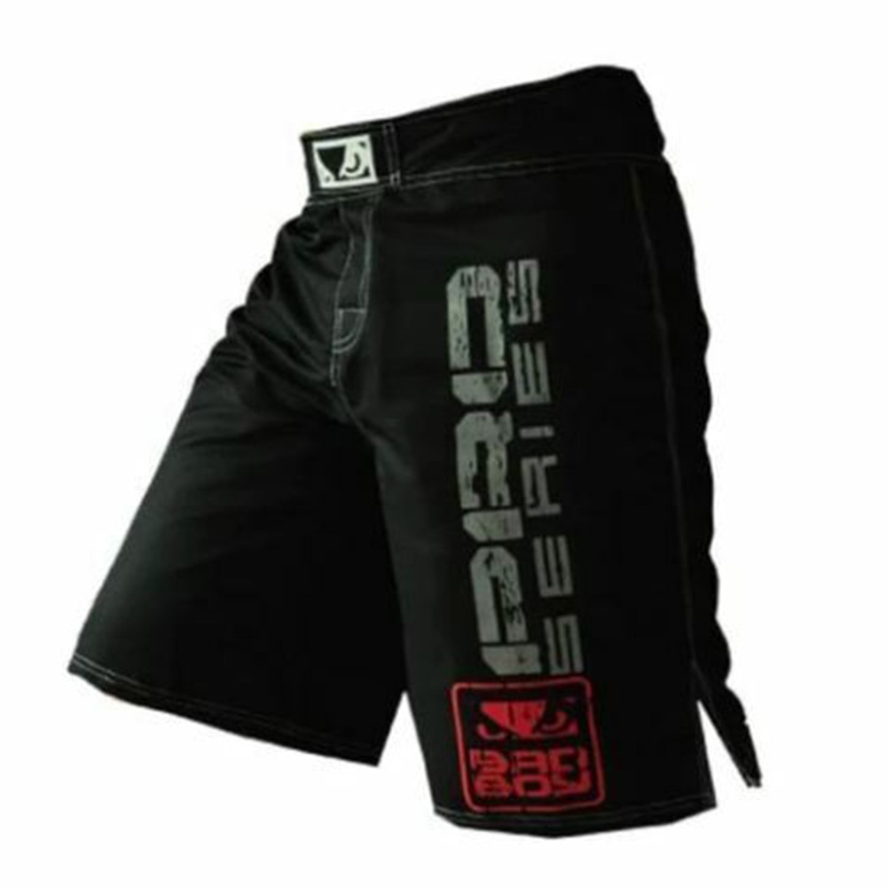Muay thai shorts kickboksning træningslinned polyester sport 1pc m -3xl