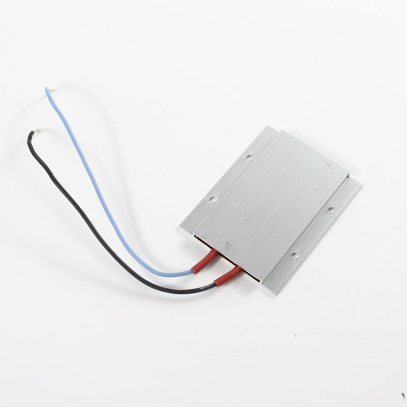 77x62mm 12v 24v 36v 48v 110v 220v ptc elemento aquecedor termostato constante termistor ar aquecimento sensor de alumínio escudo 77*62mm