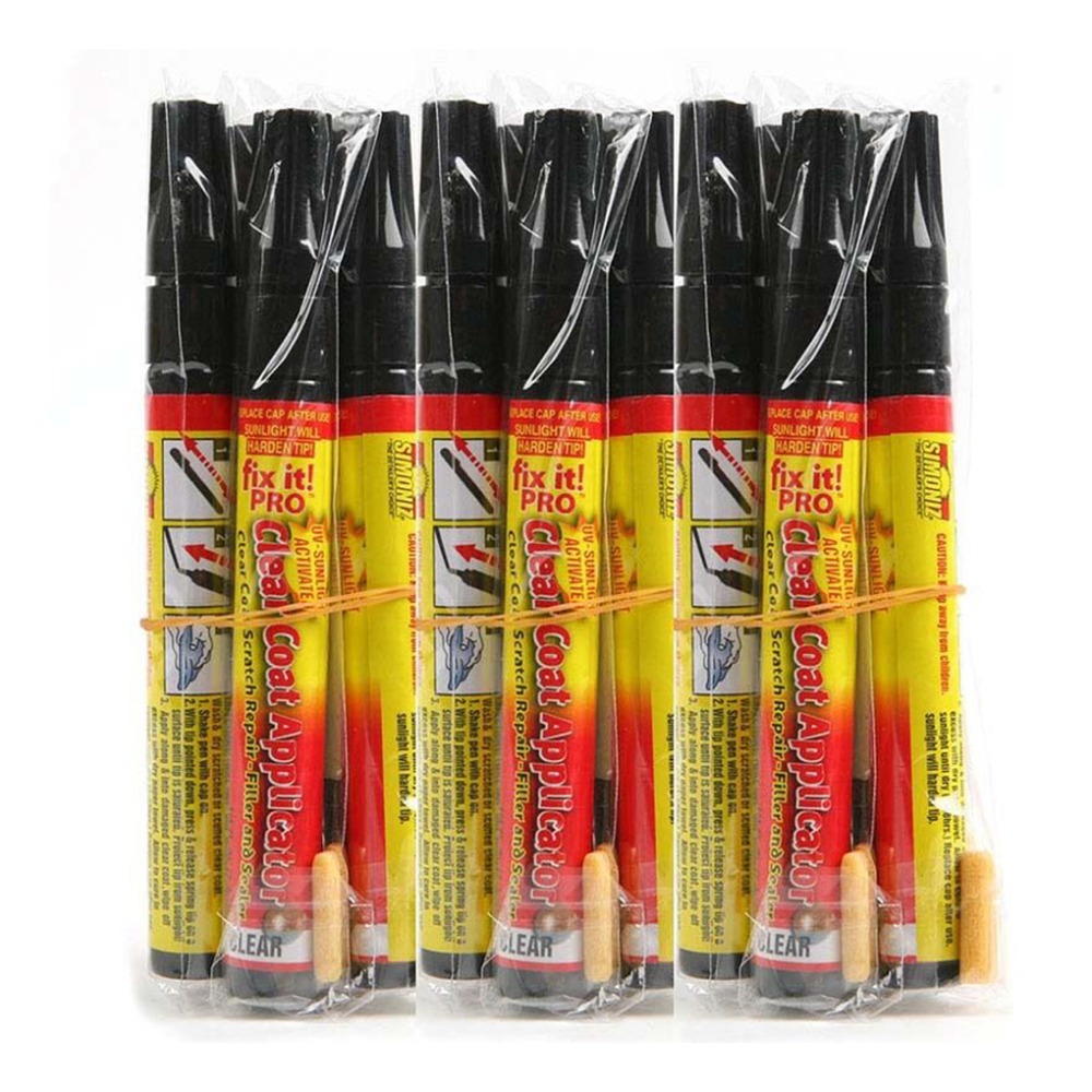 50 stuks Auto Clear Coat Applicator Fix It Pro Clear Car Scratch Repair Remover Pen Auto-styling cleaning tools