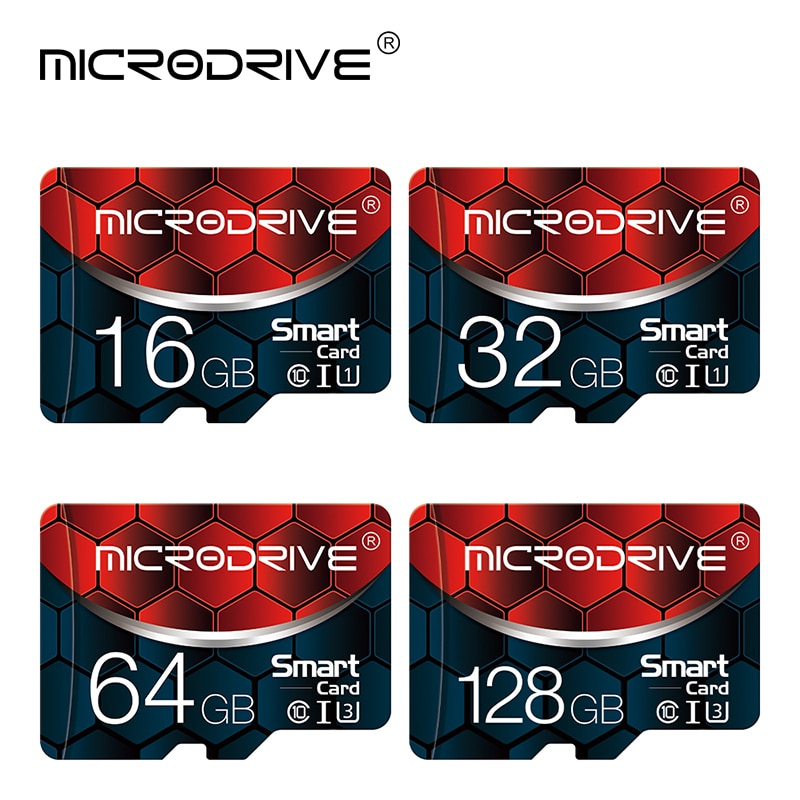 Hoge Snelheid Micro Sd Kaart 8Gb 16Gb 32Gb Class10 Geheugenkaart 64Gb 128Gb Tarjeta Microsd 32gb Mini Tf Card Met Gratis Adapter