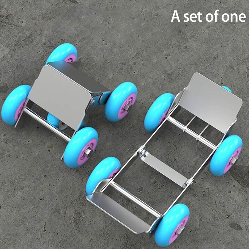 Hjulaftrækkerforstærker, fladt dækaftrækker elektrisk nødtrailer selvredningsvogn med 5 hjul til motorcykel ebike