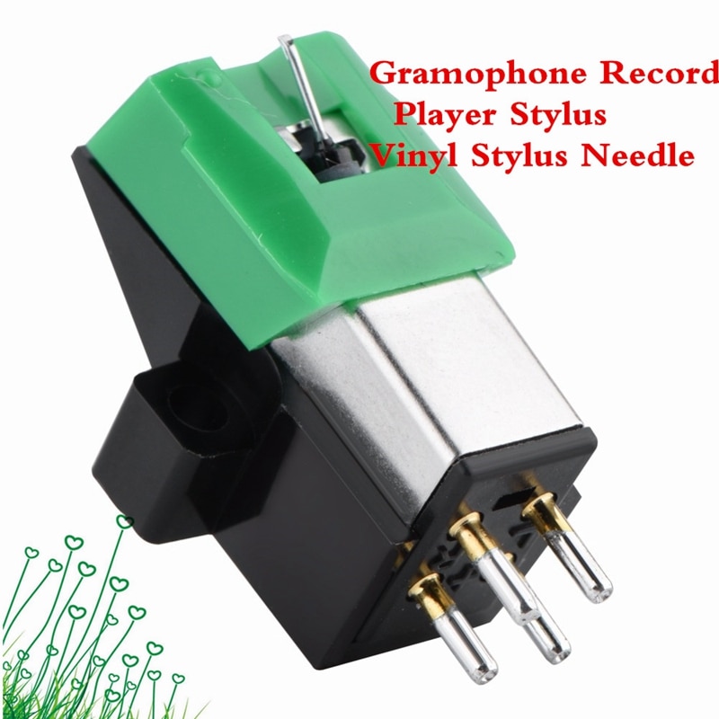 Grammofoon Antistatische Carbon Fiber Platenspeler Stylus 13Mm Pitch Record Cartridge Vinyl Stylus Naald Voor AT95E Vinyl Record P