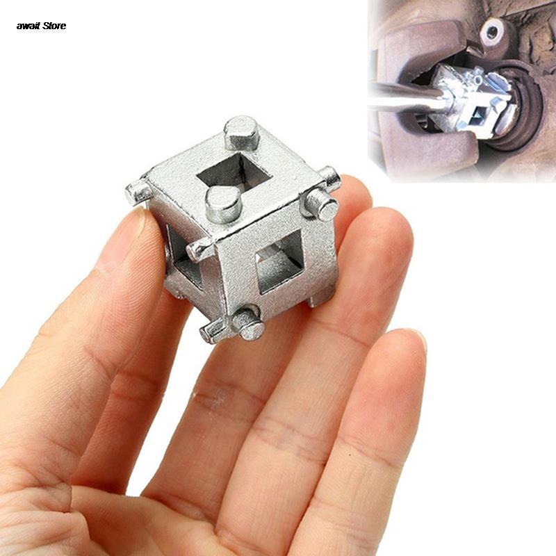 Rear Disc Cube Tool 3/8" Drive Tool Brake Caliper Piston Rewind/Wind Back