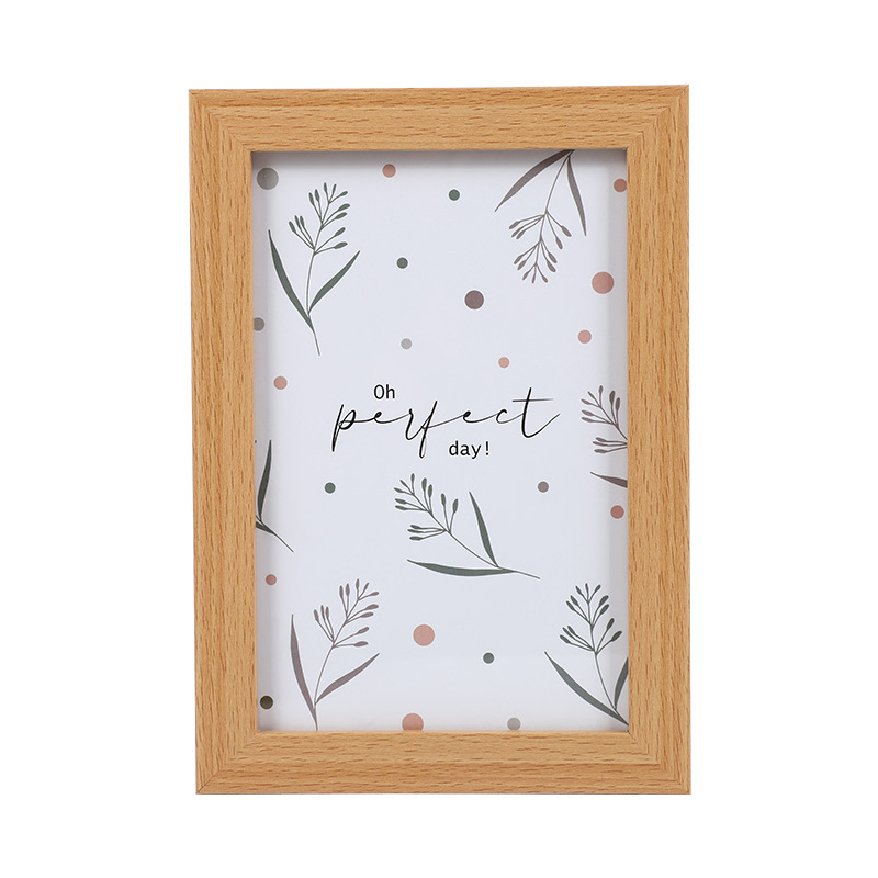 Moderne Einfache Holz Bilderrahmen 5/6/7/8 Zoll/bild Rahmen Holz Dichte Bord Bilderrahmen Home Decor