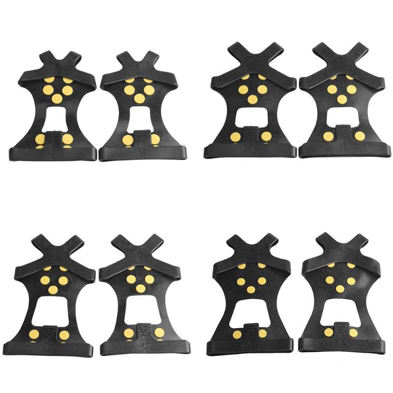 10 tanden stijgijzers berg klant antislip kramp rubber antislip schoenovertrek ijsvissen ijs oppervlak wandelen anti-stretch