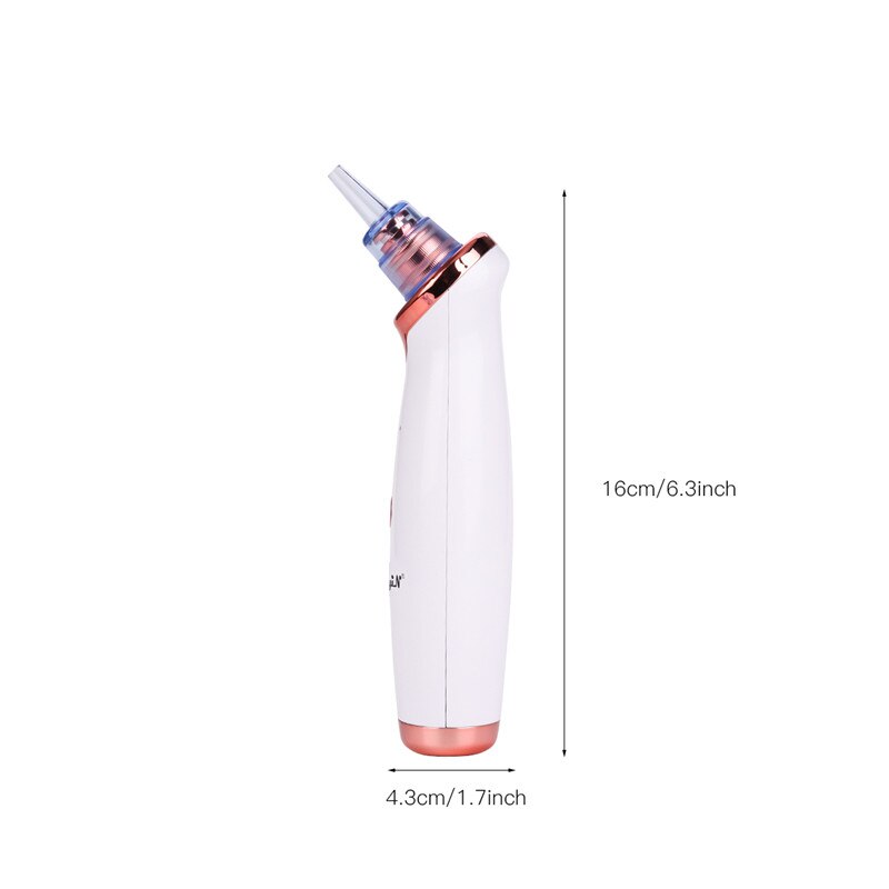 Electric Blackhead Remover Face Acne Pore Vacuum Suction Black Head Remover Microdermabrasion Facial Cleaner Pimple Extrator 45