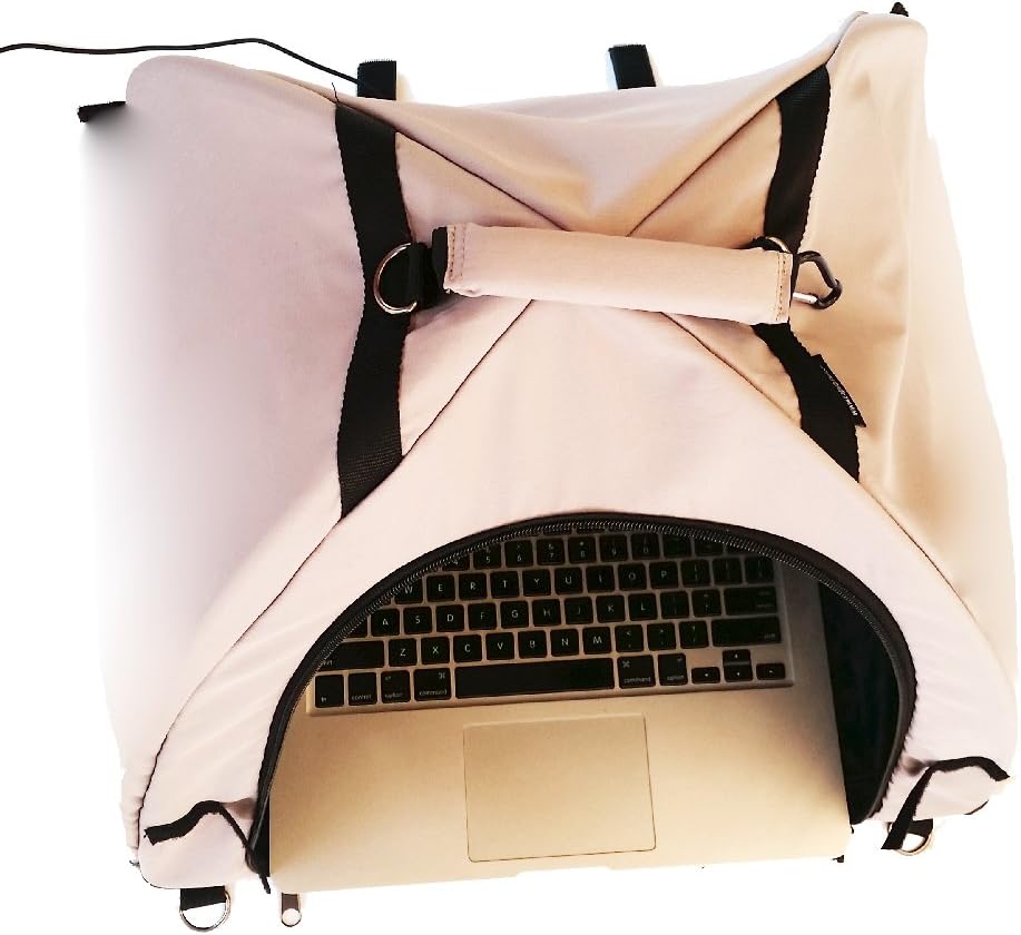 Laptop Sunshade Tent Laptop Sunshade Privacy Protection Cover Foldable Multi Functional Waterproof Portable Outdoor Laptop Bag