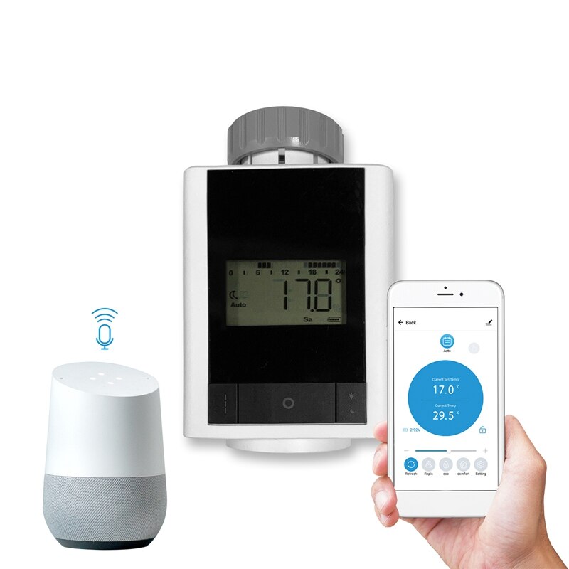 Radiator Thermostat ZigBee Temperature Controller ... – Vicedeal