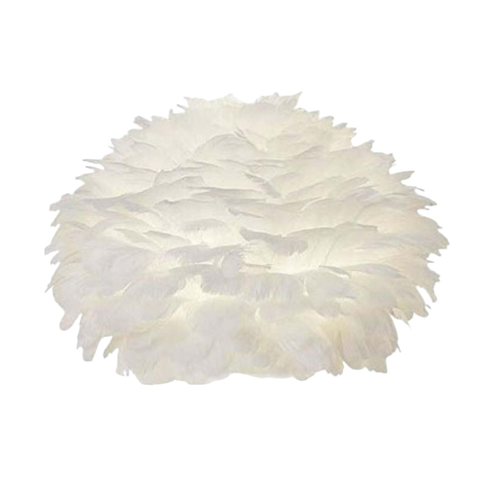 Pantalla de lámpara de plumas nórdicas, cubierta de lámpara de escritorio de techo para el hogar, sala de estar, dormitorio, accesorios de iluminación de oficina