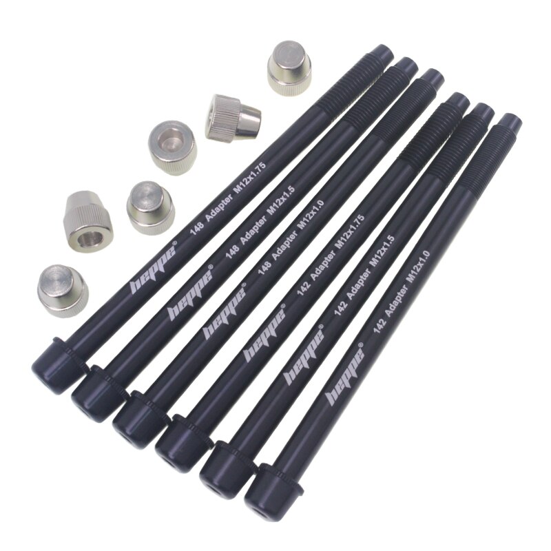 Heppe bike trainer thru axle mtb bike trainer akseli vartaat trainer adapteri 12 x 142 12 x 148 trainer pikakiinnitys  m12 xp 1.0/1.5/1.75