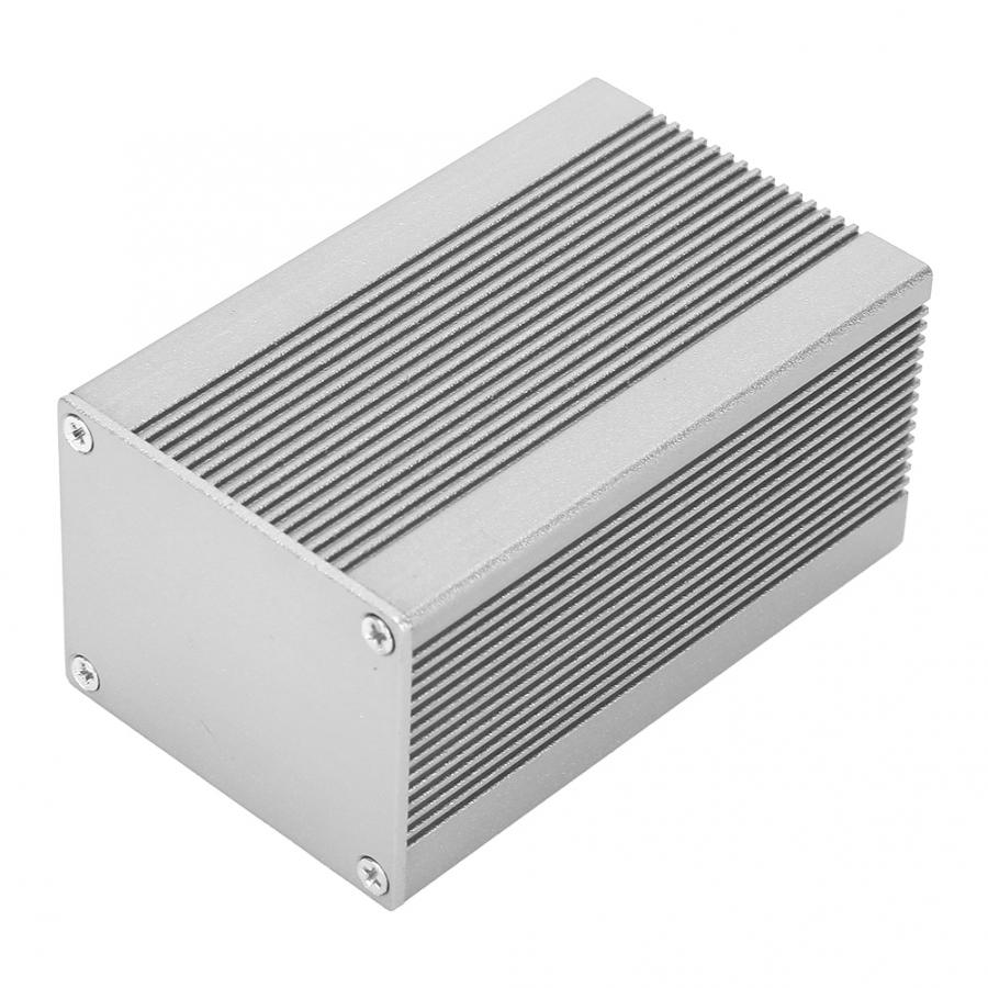 Kretskort instrument aluminium kylbox diy elektroniskt projekt hölje 40*50*80mm