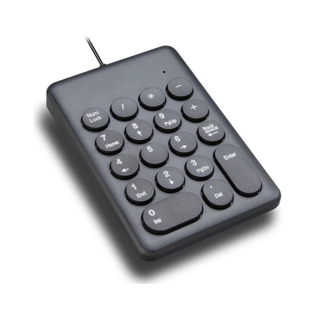 18 Toetsen Usb Draad Numeriek Toetsenbord Keyboard Mini Nummer Keycap Numpad 2.4G Wireless Keyboard Voor Laptop Desktop Pc Computer notbook
