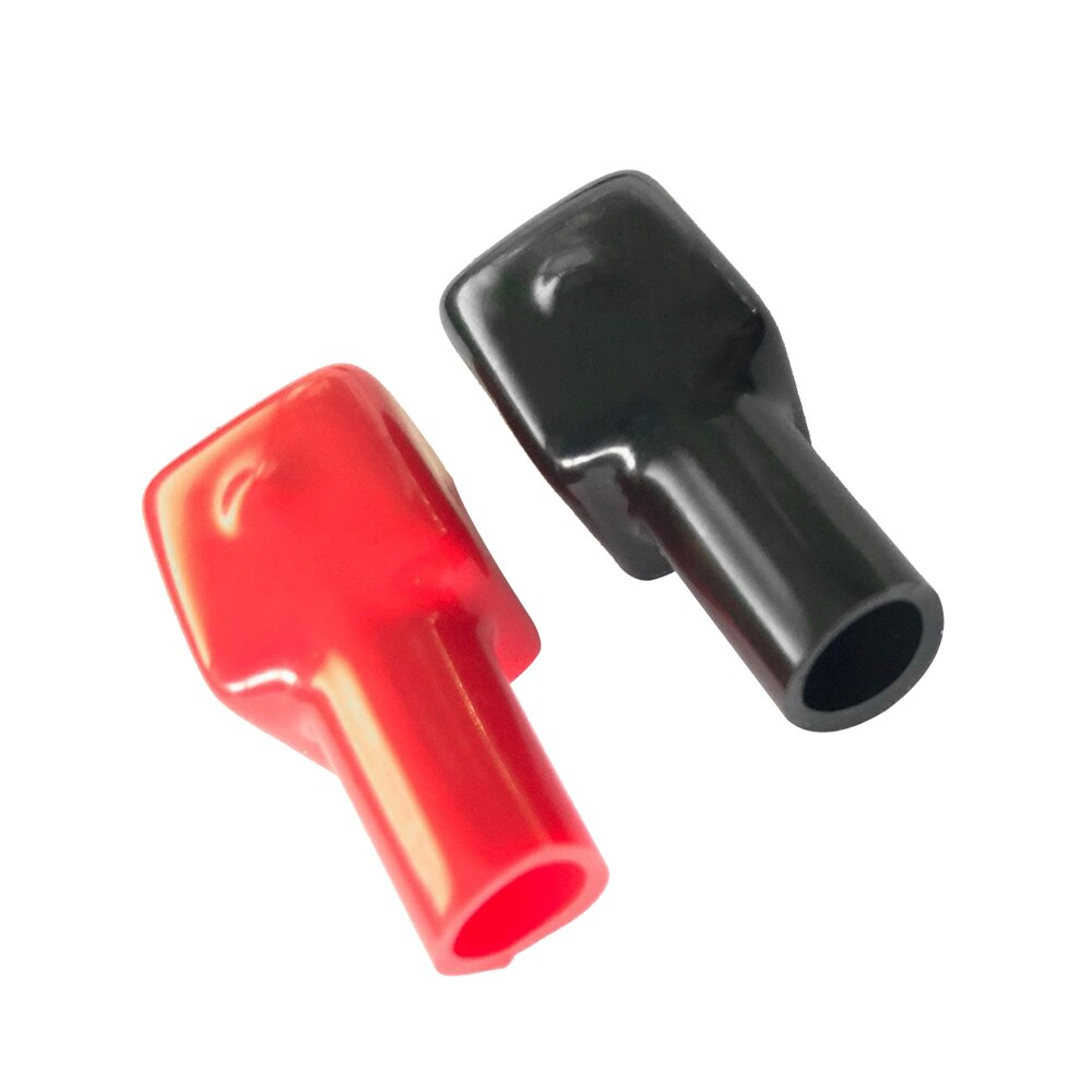 Kkmoon 1 Paar Batterij Terminal Covers Marine Batterij Terminal Boots Red & Black Positieve & Negatieve 192681 192682