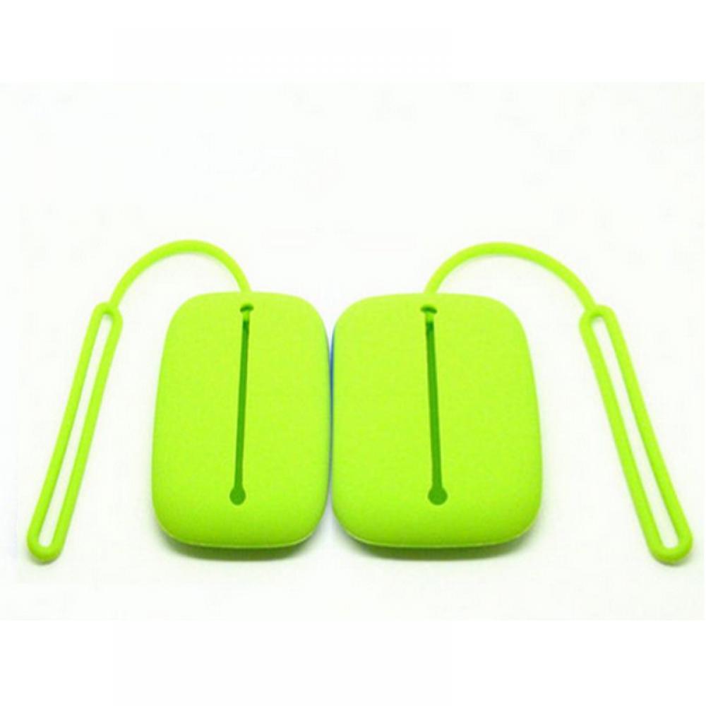 ISKYBOB nouvelle offre spéciale vert Silicone porte-clés porte-clés sac carte support de pochette porte-clés sac nouvel an