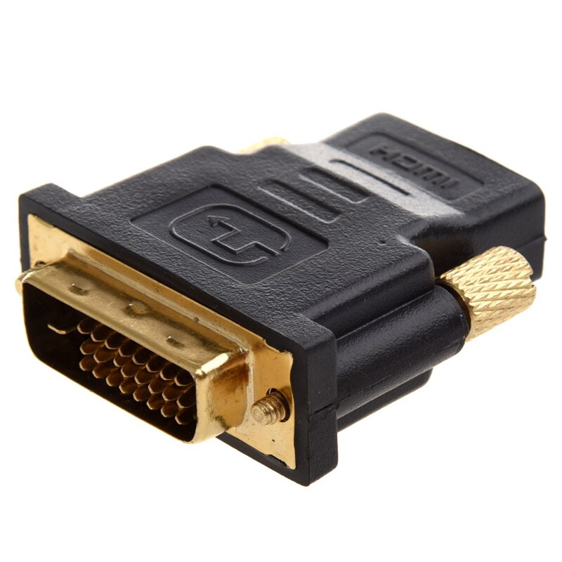 Gold Plated HDMI Female To DVI-D Male Video Adaptor With 10 PCS Mini Limit Switch