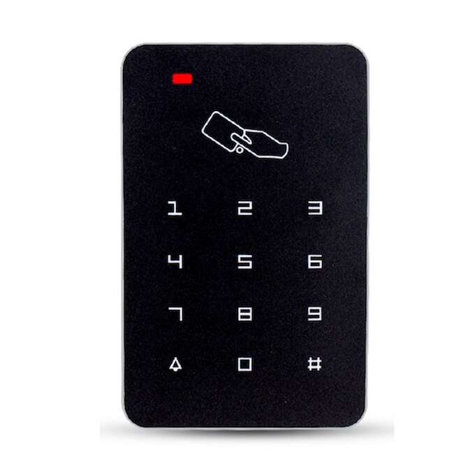Standalone Access Controller with 10pcs EM keychains RFID Access Control Keypad digital panel Card Reader For Door Lock System: Only keypad