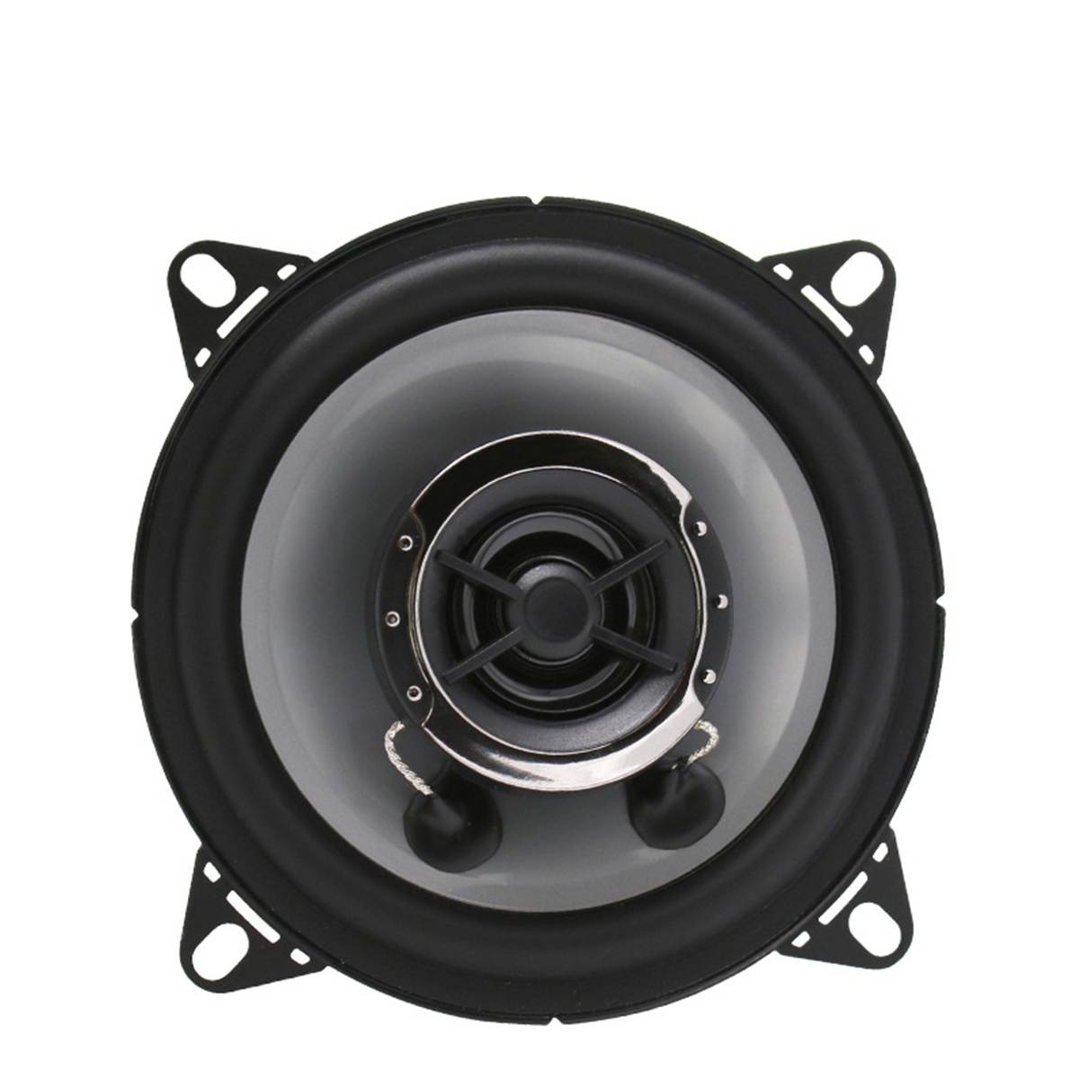 2 pcs 4 Inch 150W 12V Coaxial Speaker DIY Bass 360 Degree Surround Bass Horn Stereo Subwoofer Loudspeaker