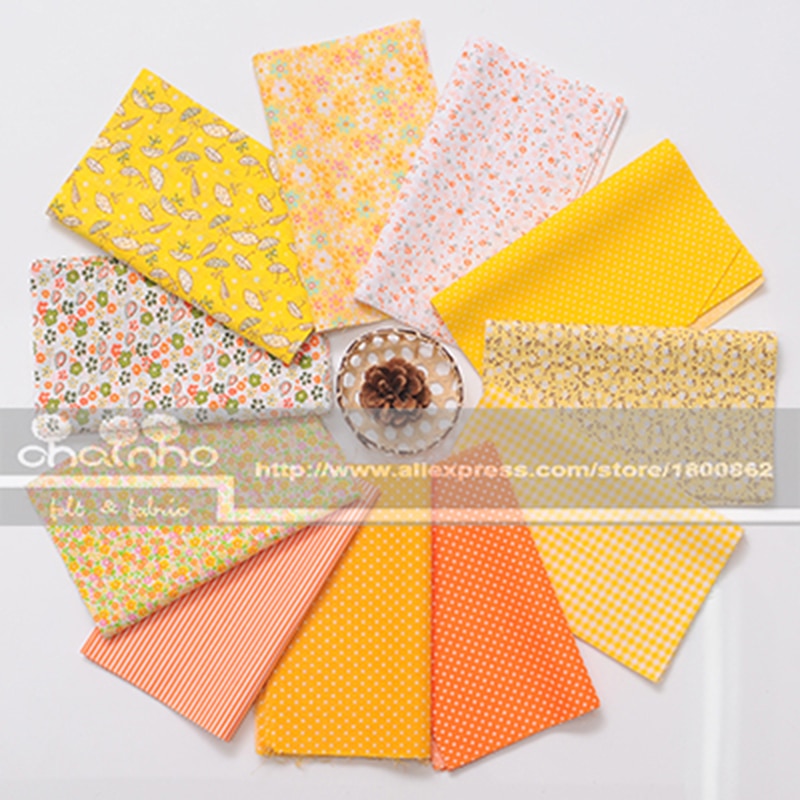 Tilfældigt tyndt bomuldsstof patchwork til syning scrapbooking fedtkvarter vævstæppe mønster håndarbejde 80 stk 20*24cm