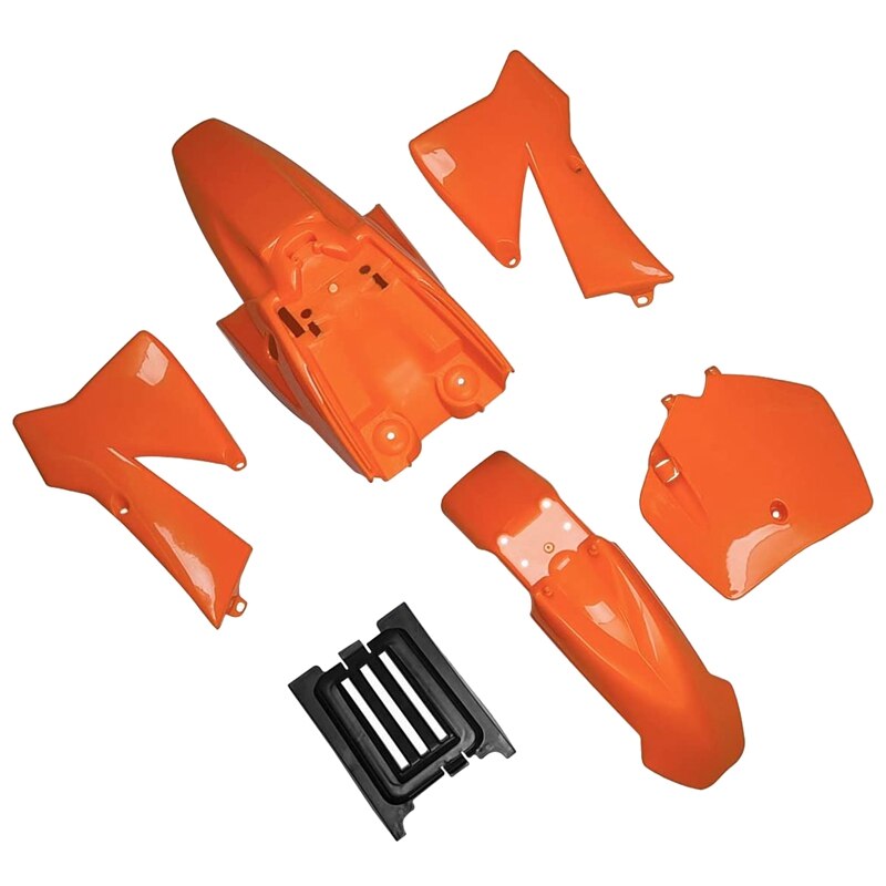 Fairing Body Fender Cover Parts Kit Orange for KTM 50 SX 50CC 50SX Mini Dirt Pit Kids for KTM50 Senior Junior Jr Sr