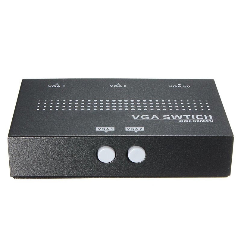 2 In 1 Out VGA VGA 2 PORTE a monitor two sources MANUAL SWITCH SPLITTER