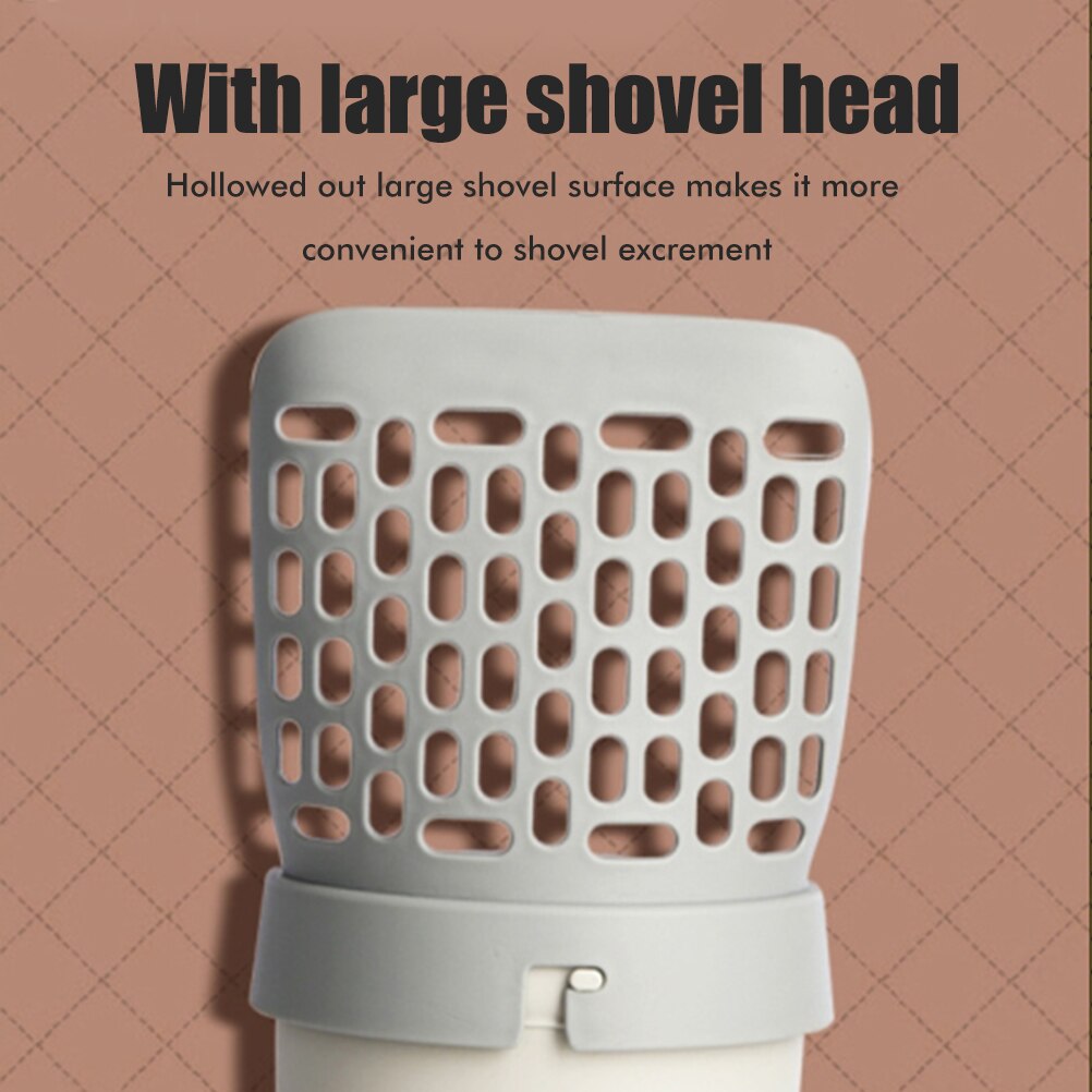 One-piece Cat Litter Shovel With Waste Container Integrated Cat Litter Scoop Detachable Pet Toilet Garbage Cleaning Tools