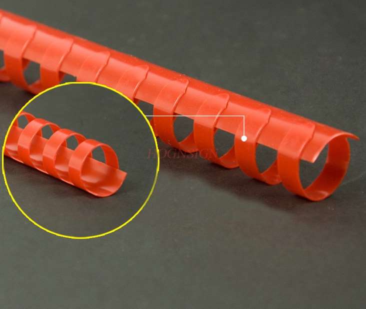 100pcs Binding rubber ring 21 hole plastic ring tender book binding rubber ring loose-leaf binding machine special rubber ring