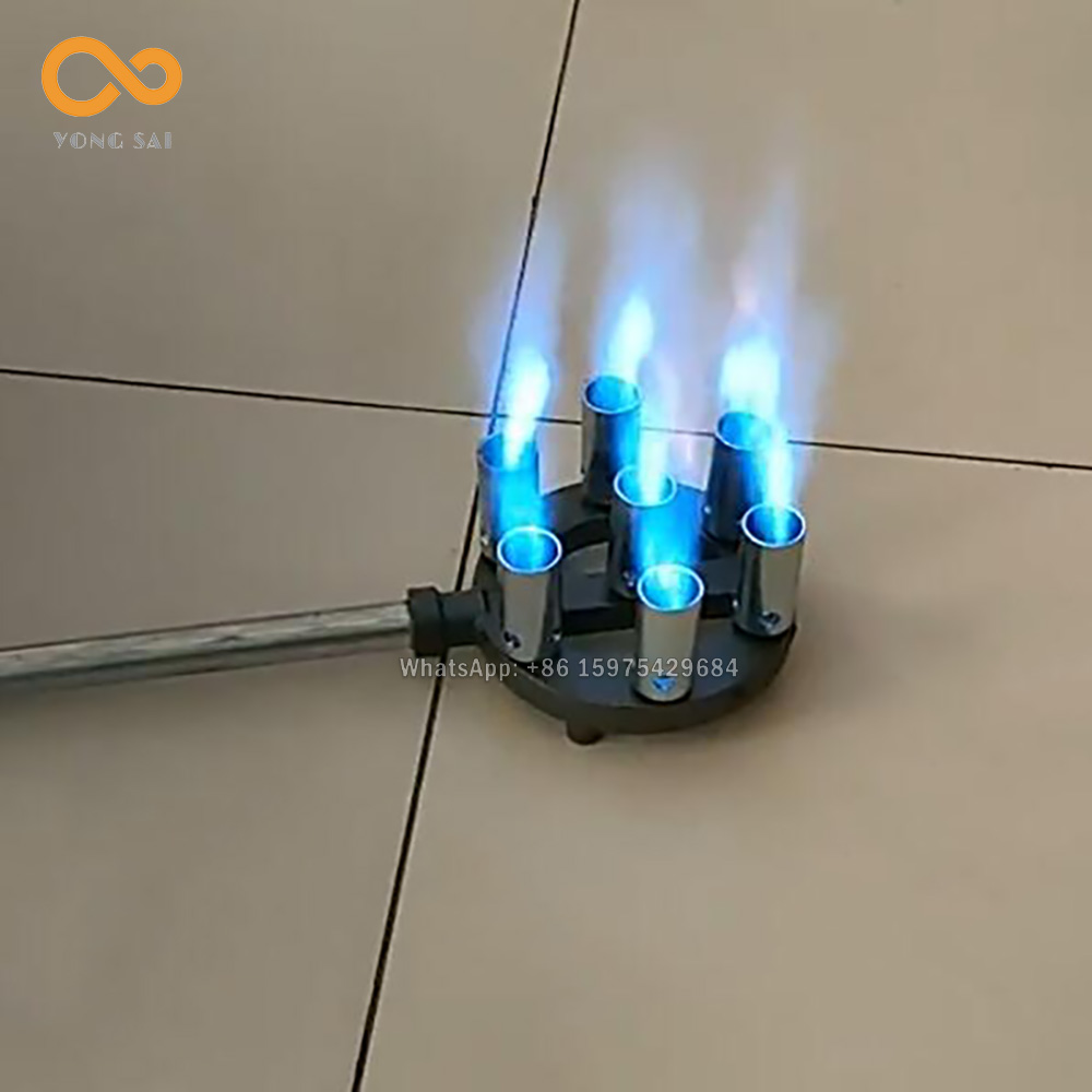 Biogass naturgass flytende gassbrenner stor peisovn flammende direkteinnsprøytningskjelebrenner brødpizzaovnbrenner