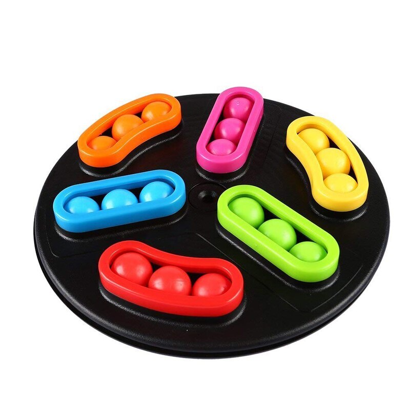 MYHOESWD Maze Toys Puzzles Magic Cubes Intellectual Magic Disk Anti Stress Toys Thinking Toy for Children Adult Education Toy