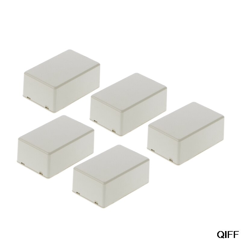 5Pcs Plastic Electronic Project Box Enclosure Instrument Case DIY 70x45x30mm for electronic projects power supply units: 1AA300154-W
